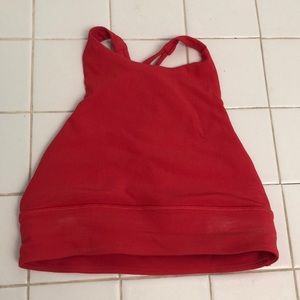 High neck lululemon sports bra.